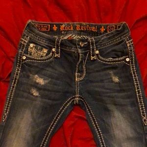 Rock revival, boot cut jeans